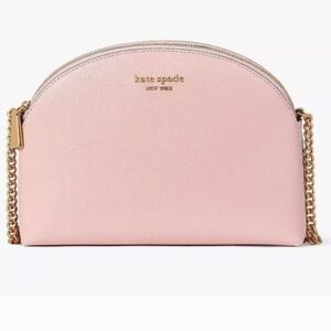 Kate Spade, EUC, Crossbody Bag, Blush Pink, Zipper/Magnetic Closure